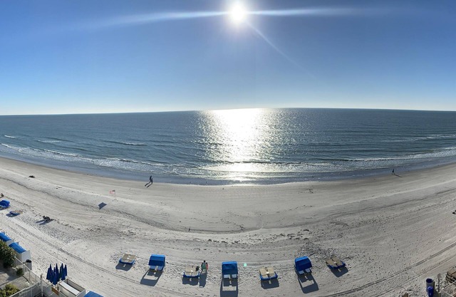 Stay on the beach, not just near the beach
