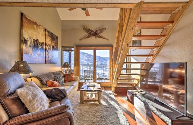 Steamboat Ski Getaway with Balcony and Resort Views!