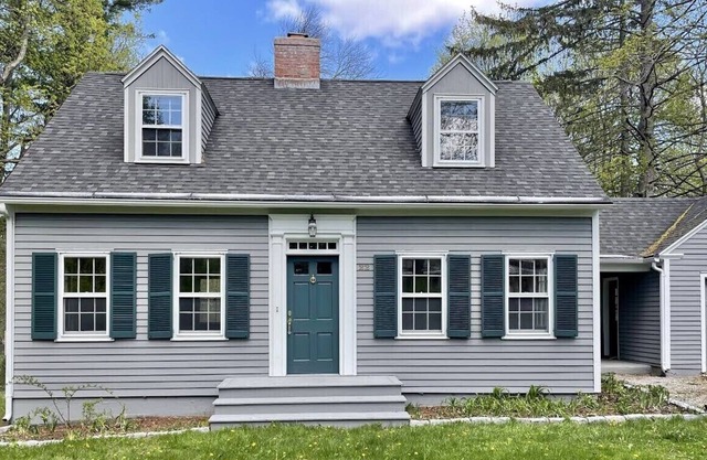 Steps away from shops and restaurants of Lenox Village, with private forest