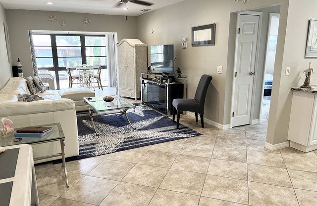 Steps from the beach on Longboat Key