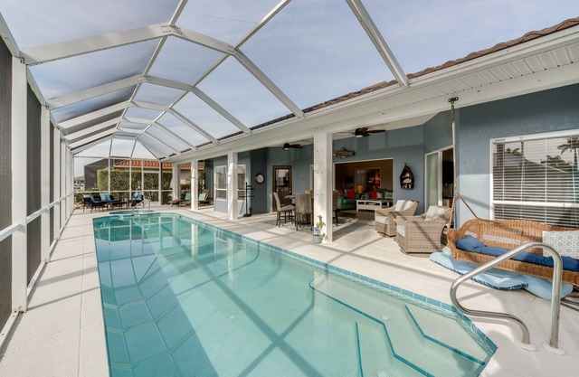 Steps to Canal: Punta Gorda Home w/ Private Pool