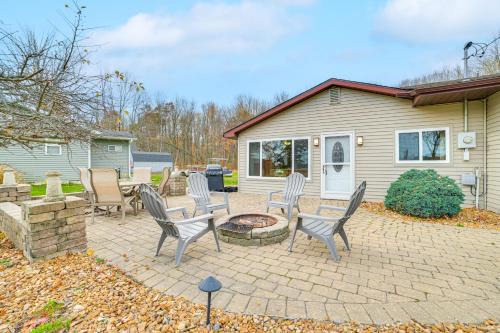 Steps to Long Lake Cabin with Patio in Harrison!