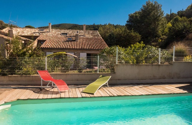 Maison classée 3* dans corbières piscine privée et couverte et climatisation