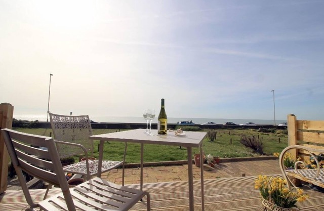 Stones throw from the sea