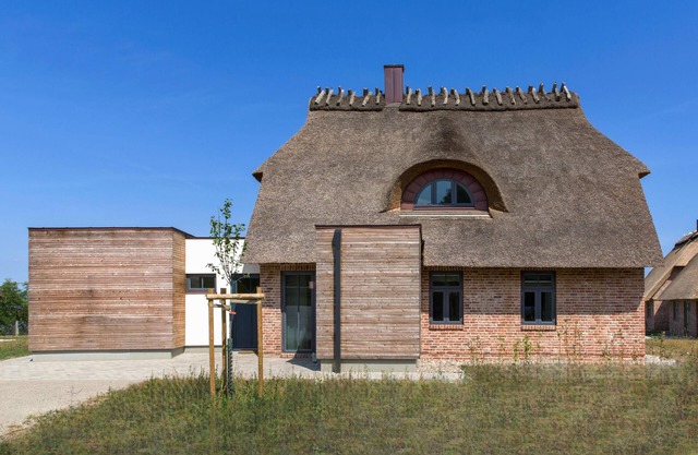 Strandwall das Atelierhaus Unter Reet für bis zu 8 Personen mit Dir. Seeblick