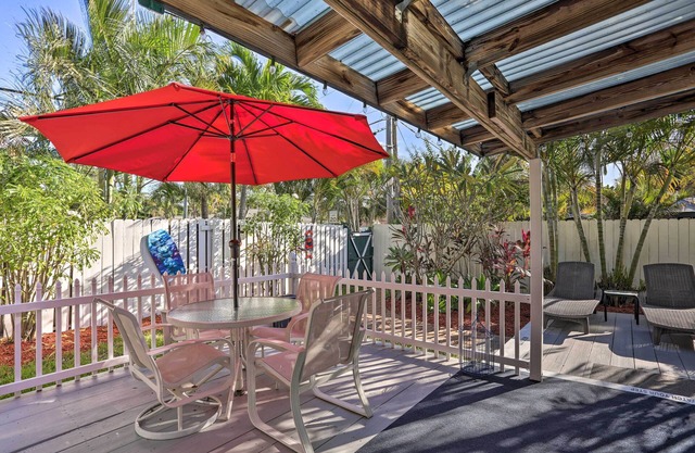 NOUVEAU! Appartement Stuart avec terrasse aménagée près de la rivière