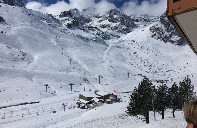 Studio 5 pl sur les pistes 1 étage res Mongie Tourmalet