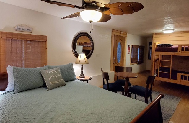 Studio A at Living Springs Resort w/Creek, Mt. Lassen