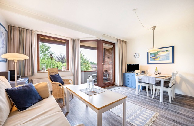 Studio Appartement "Bublitz" avec Wi-Fi, Balcon, Sauna & Piscine