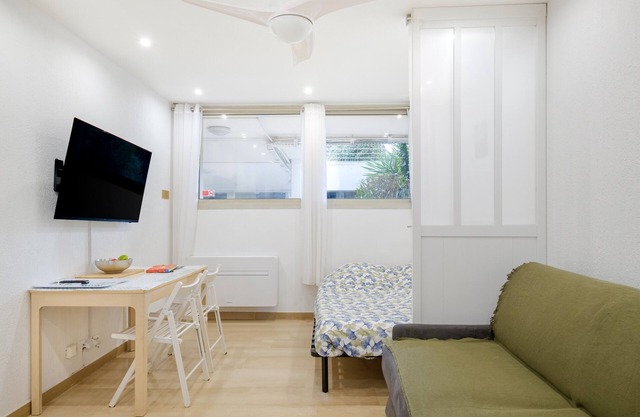 Studio pour 4 avec Wi-Fi et Climatisation