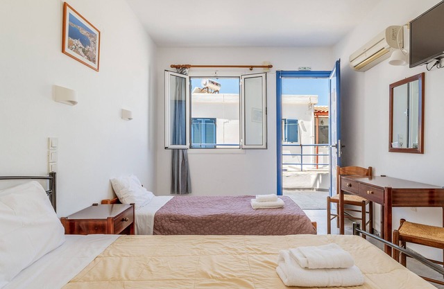 Studio 'Aegeo 2' avec balcon, Wi-Fi et climatisation