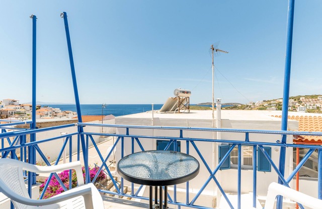 Studio 'Aegeo Twin' avec balcon, Wi-Fi et climatisation