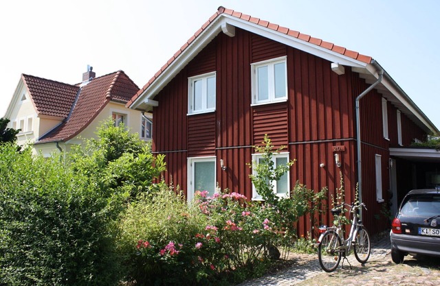 Studio 'Apartment Im Schwedenhaus' avec terrasse privée, jardin privé et Wi-Fi