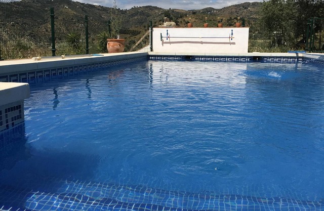 Studio, belle vue, climatisation, piscine rien que pour vous, sans vis à vis.