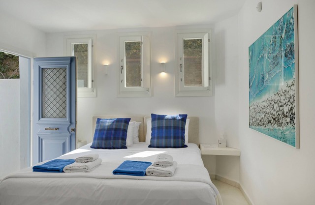 Studio "Blueros - Orange Suite" avec vue sur la mer, piscine partagée et Wi-Fi