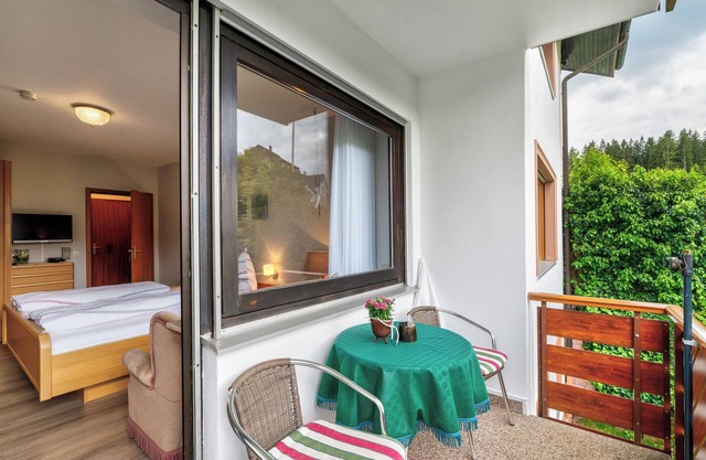 Studio 'Ferienwohnung B, 30 Qm' avec terrasse partagée, jardin partagé et Wi-Fi