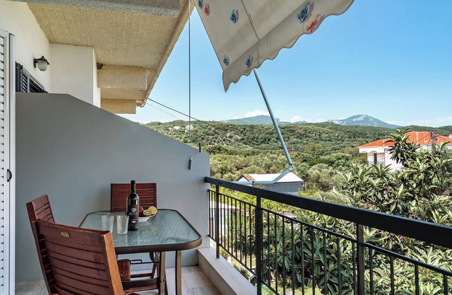 Studio 'Labros 3' avec vue sur les montagnes, Wi-Fi et climatisation