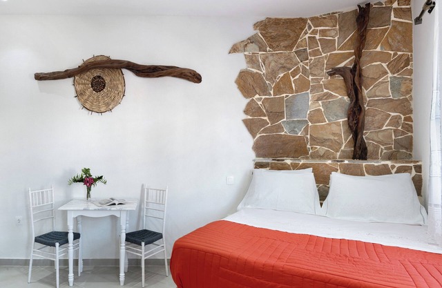 Studio "Politimi N1" avec vue sur la montagne, Wi-Fi et climatisation