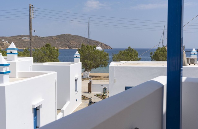 Studio 'Studios Ninemia Serifos 4' avec vue sur la mer, Wi-Fi et climatisation