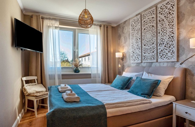 Studio 'Villa Gute Zeit - Cosy Apart' avec terrasse partagée, jardin partagé et Wi-Fi