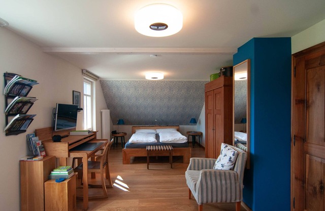 Studio '' avec vue sur la mer, jardin partagé et Wi-Fi