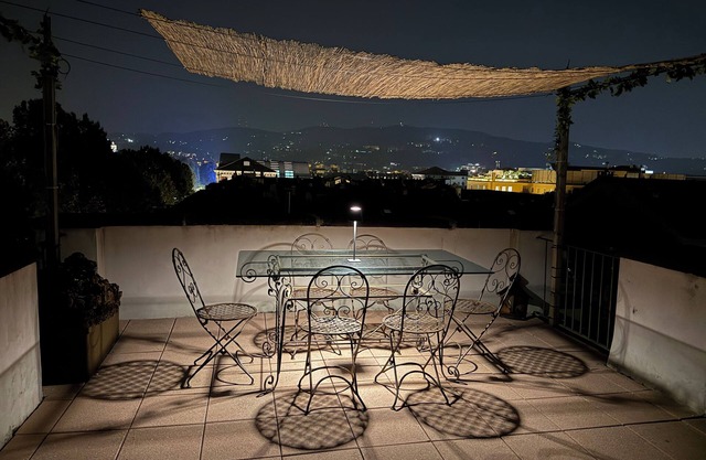 studio avec terrasse à 360 ° sur la ville
