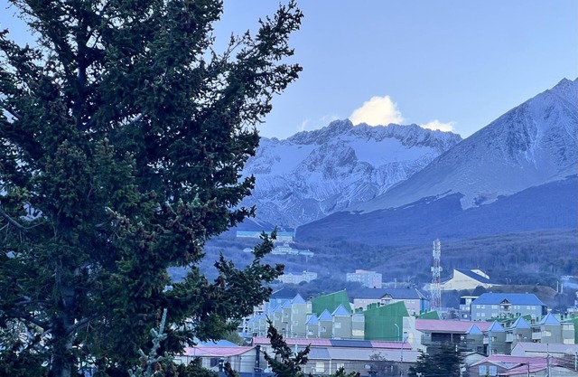 Studio apartment with view of the Martial Glacier