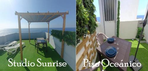 Studio avec terrasse et vue mer