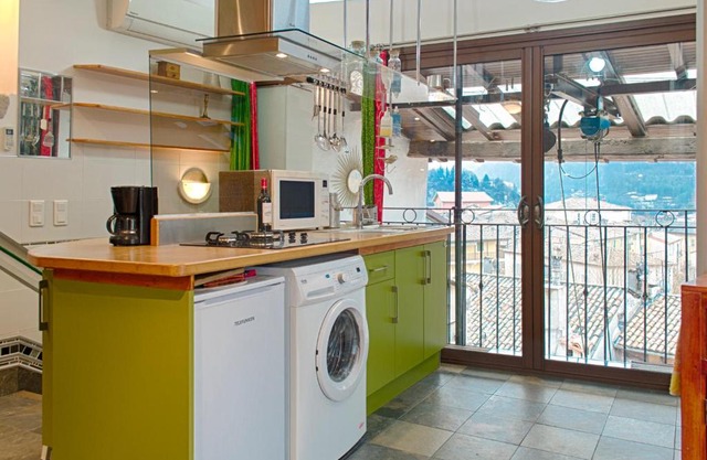 Studio avec vue panoramique