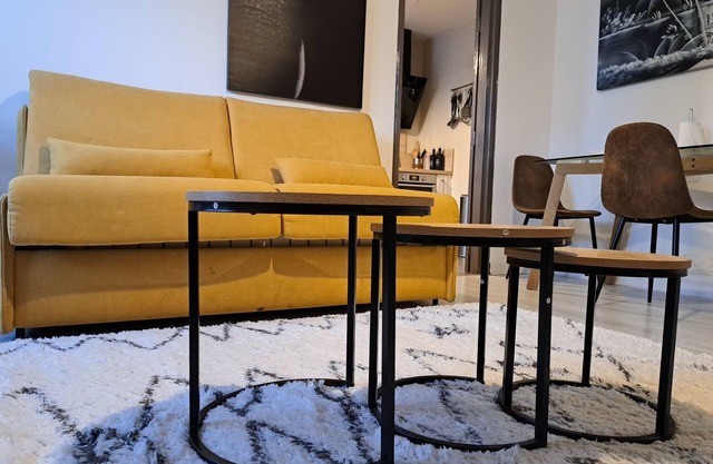 Bel appartement - lumineux - CLIM - Balcon - Wifi - parking gratuit - ( 3 pers)