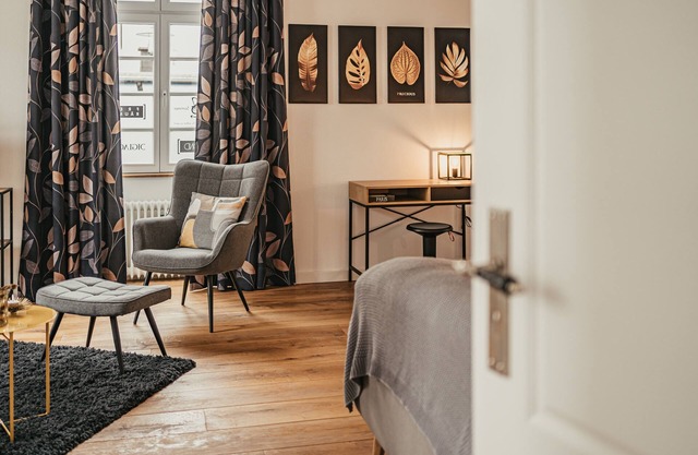 Studio-Entreprise-Salle de bain privée séparée-Vue ville-Business Apartment