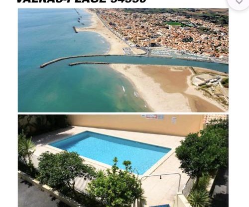 Studio Cabine Piscine-Clim-Parking-Plage200m
