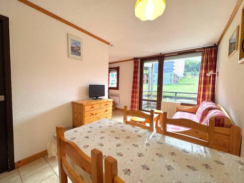 Studio cabine rénové pour 4 pers, balcon, animaux admis - FR-1-452-55
