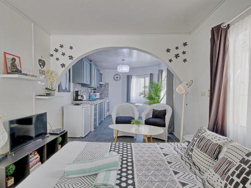 Studio cosy à 2 min de la plage, Grand Case - FR-1-734-36