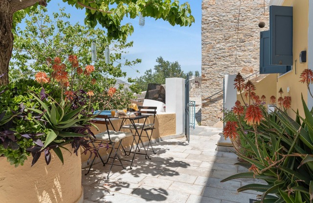 Studio 'Dikaia 1' avec vue sur la mer, Wi-Fi et climatisation