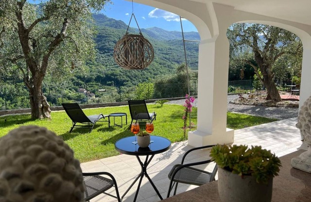 Studio-appartement 'Casa Albareto' avec situation sud très calme et ensoleillée