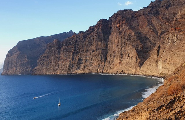 Studio à Los Gigantes avec grande terrasse et vue magnifique