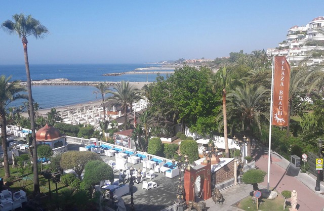 Studio à Puerto Banus, Marbella pour des vacances ou pour affaires. PISCINE-PARKING-GARDE