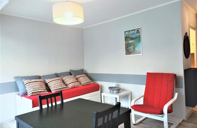 Studio moderne à Aix-les-Bains, proche centre-ville et Thermes, avec balcon et fibre optique ! - FR-1-555-37