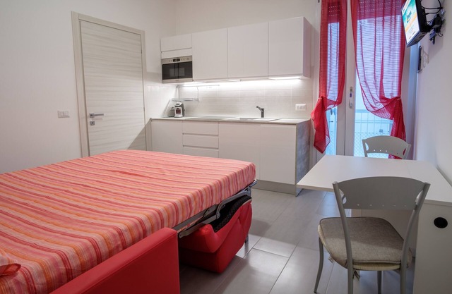 Studio sur la plage de San mauro Mare