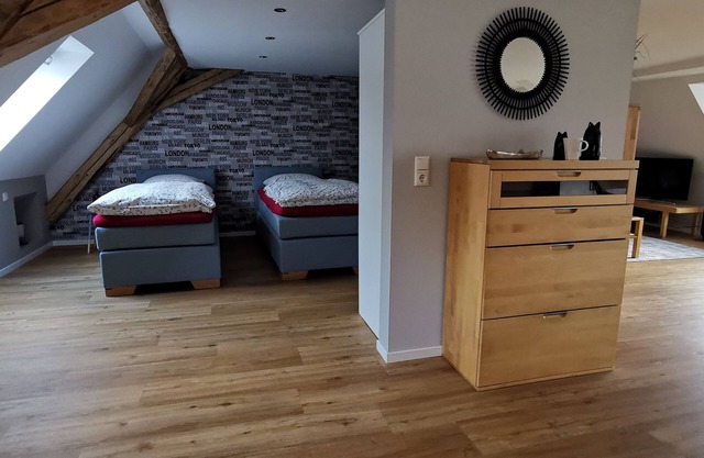 Nouveau studio sous le toit