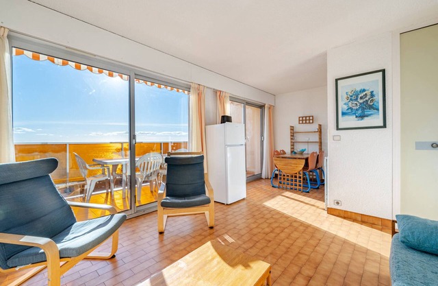 Studio avec Wi-Fi pour 6 pers, vue mer magnifique