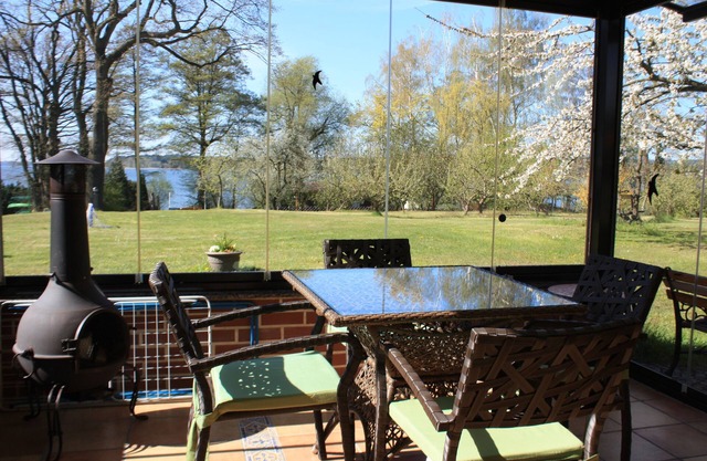 Studio avec jardin d'hiver et vue sur le lac - Ferienhof Löschenrand