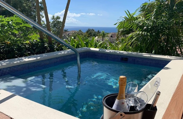 Superbe villa de 2 chambres avec piscine et vue sur la mer