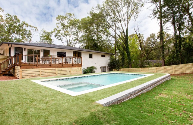 Stunning 6-BR Retreat: Open Living, Chef's Kitchen, Pool & Deck, Five Points Gem