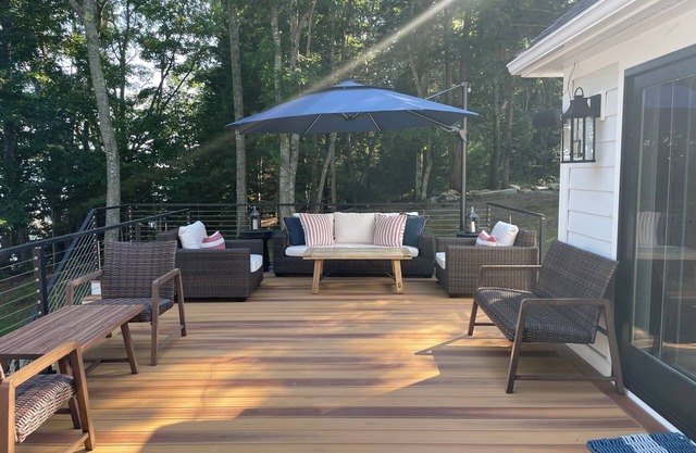 Beautifully Renovated Waterfront Home with Deep Water Dock and Mooring