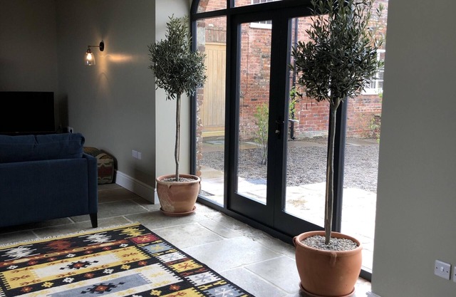 Superbe conversion de grange contemporaine au cœur du Yorkshire