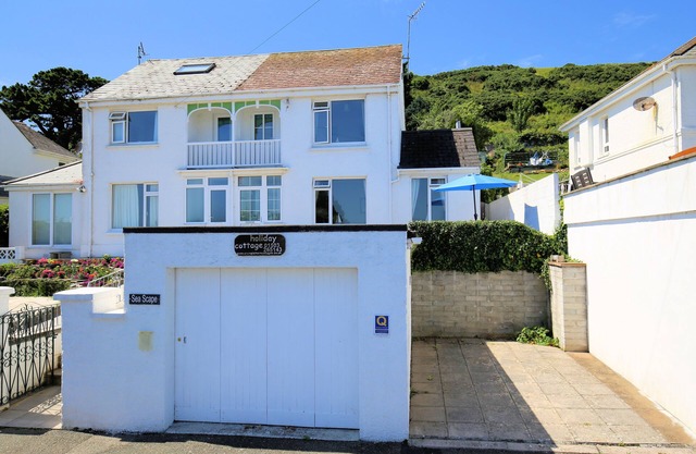 Maison de vacances spacieuse près de la plage à Looe, Cornwall - avec de superbes vues sur la mer