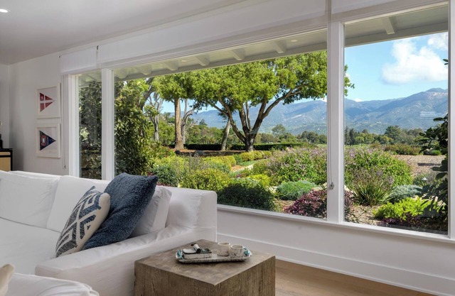 Stunning Hope Ranch view home, outstanding outdoor amenities + private beach.