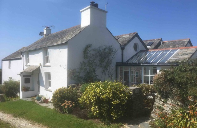 Stunning house near Port Isaac with beautiful sea and countryside views